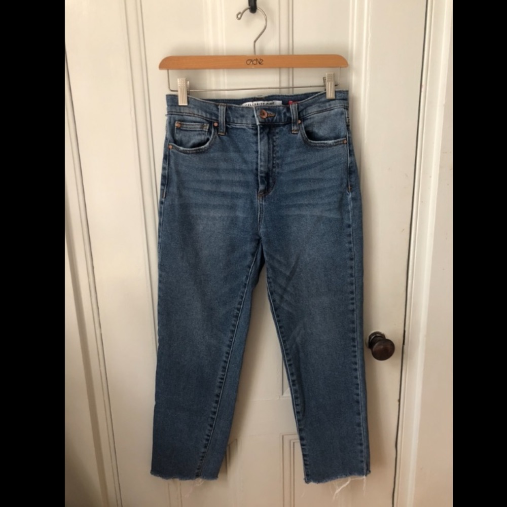 High Waisted Denim Jeans